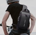 Gray helmet for bikers